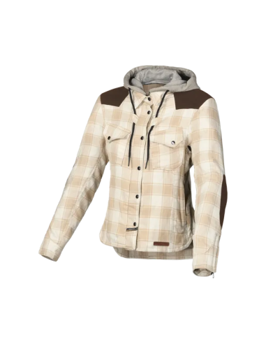 Chaqueta MACNA Inland Mujer Beige/Marrón