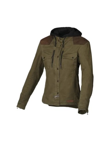 Chaqueta MACNA Inland Mujer Verde/Marrón
