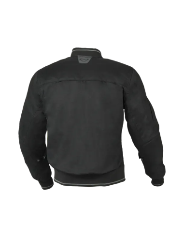 Chaqueta Bomber MACNA Bastic Negro