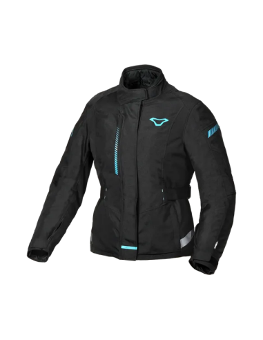 Chaqueta MACNA Nivala Negro/Turquesa
