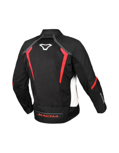 Chaqueta MACNA Grisco Negro/Rojo