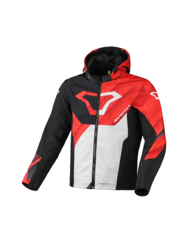 Chaqueta MACNA Atracor Negro/Rojo/Blanco