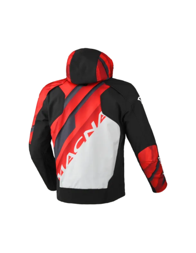 Chaqueta MACNA Atracor Negro/Rojo/Blanco