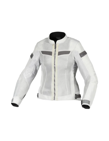 Chaqueta MACNA Velotura Mujer Gris Claro
