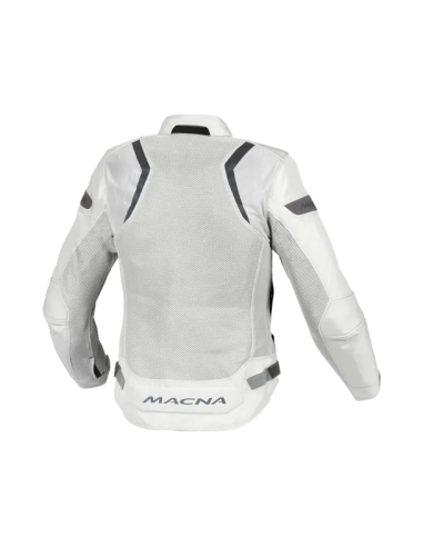 Chaqueta MACNA Velotura Mujer Gris Claro