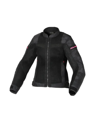 Chaqueta MACNA Velotura Mujer Negro/Gris