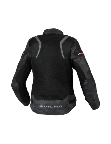 Chaqueta MACNA Velotura Mujer Negro/Gris