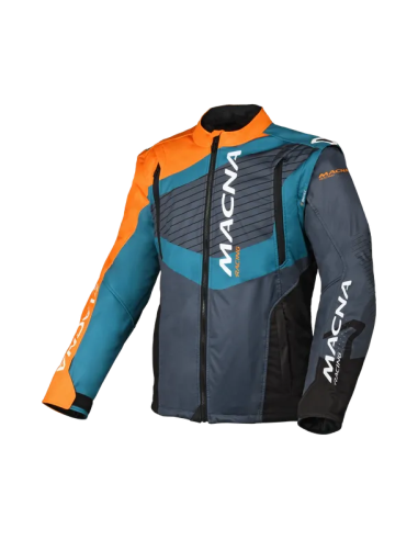 Chaqueta MACNA Crest Naranja/Gris/Azul