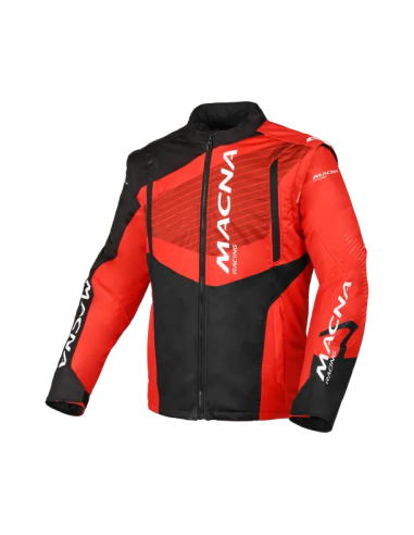 Chaqueta MACNA Crest Negro/Rojo