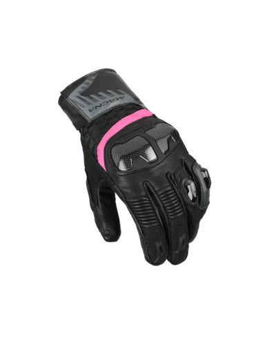 Guantes MACNA Chiza Negro/Rosa