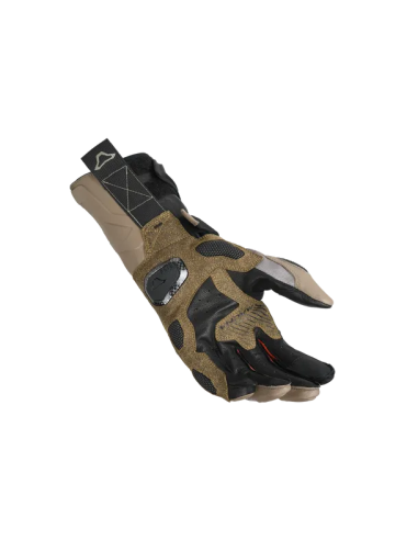 Guantes MACNA Tanamax Taupe/Negro/Rojo