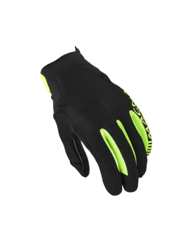 Guantes MACNA Obtain Cuero Amarillo Fluo