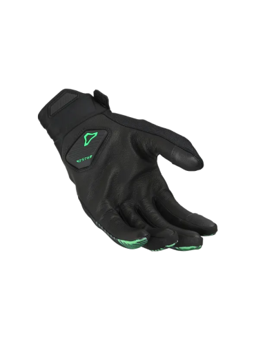 Guantes MACNA Obtain Cuero Negro/Verde
