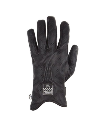 Guantes Cuero HELSTONS Condor Air Negro