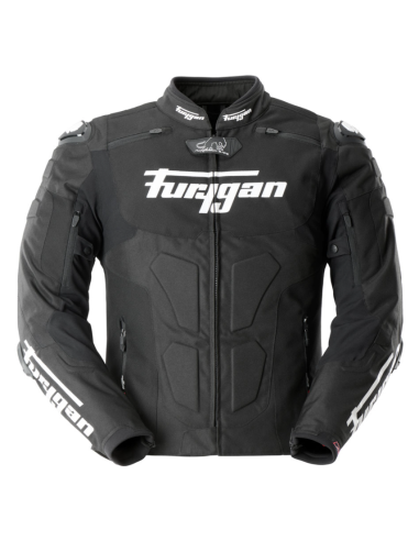 Chaqueta FURYGAN TX Raptor Negro/Blanco