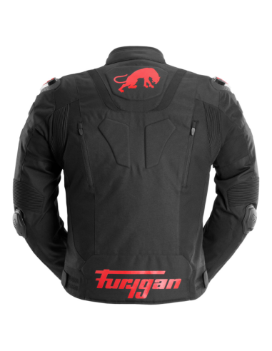Chaqueta FURYGAN TX Raptor Negro/Rojo