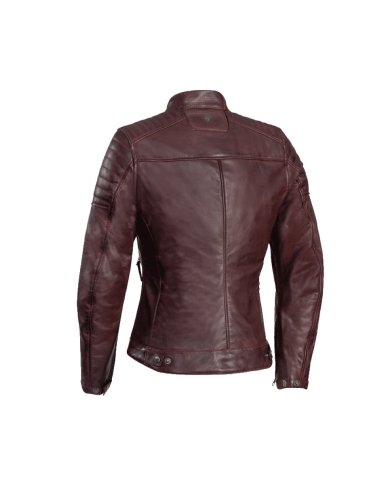 Chaqueta Cuero IXON Spark Lady Borgoña