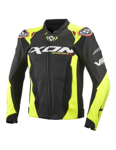 Chaqueta IXON Vortex 3 Negro/Amarillo...