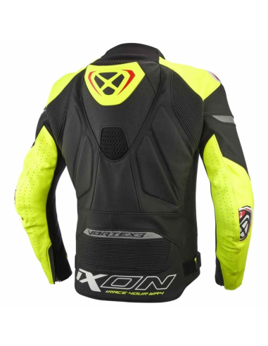 Chaqueta IXON Vortex 3 Negro/Amarillo...