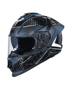 Casco SMK Titan Carbon Nero...