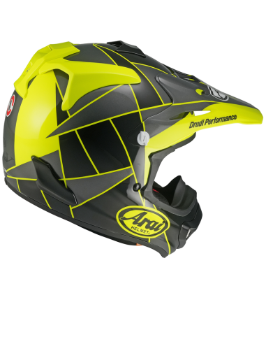 ARAI MX-V EVO Peak Amarillo Fluo