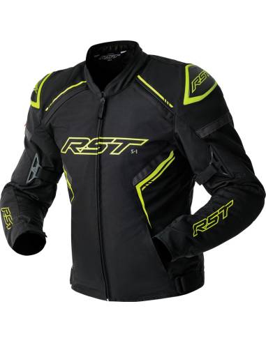 Chaqueta RST S1 D30 Negro/Amarillo Fluo