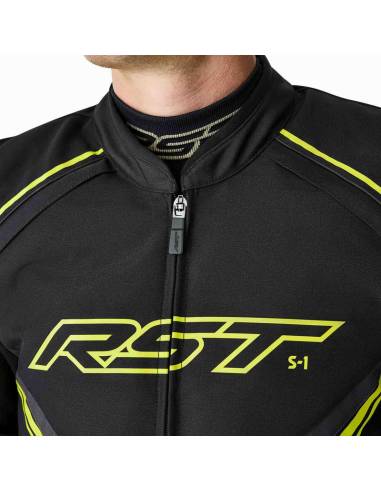 Chaqueta RST S1 D30 Negro/Amarillo Fluo