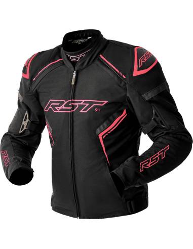 Chaqueta RST S1 D30 Mujer Negro/Rosa...