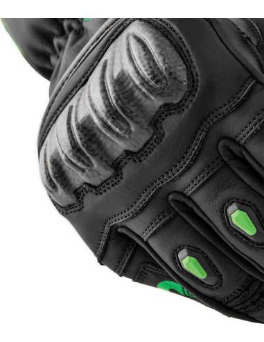 Guantes RST S1 Negro/Verde Fluo