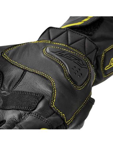 Guantes RST S1 Negro/Amarillo Fluo