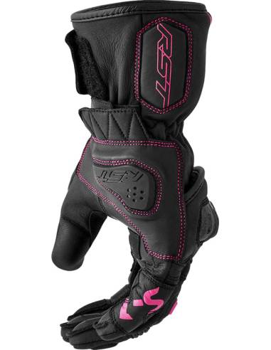Guantes RST S1 Mujer Negro/Rosa
