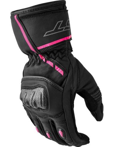 Guantes RST S1 Mujer Negro/Rosa