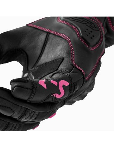 Guantes RST S1 Mujer Negro/Rosa
