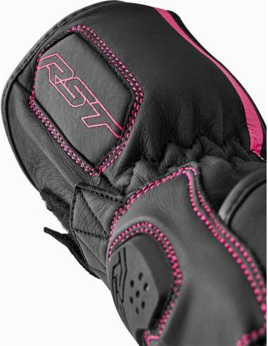 Guantes RST S1 Mujer Negro/Rosa
