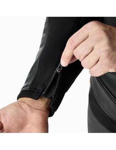 Chaqueta Cuero RST Tractech D30 Negro