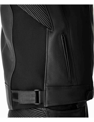 Chaqueta Cuero RST Tractech D30 Negro