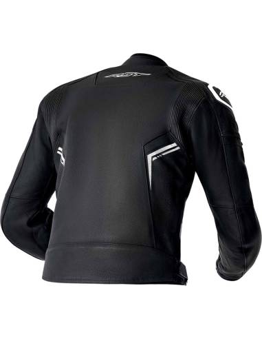 Chaqueta Cuero RST S1 D30 Negro/Blanco
