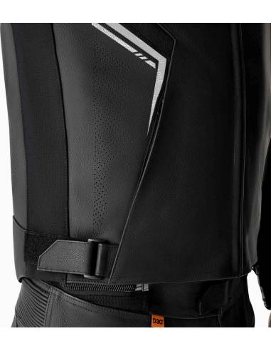 Chaqueta Cuero RST S1 D30 Negro/Blanco