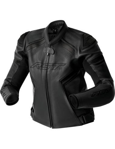 Chaqueta Cuero RST S1 D30 Mujer Negro
