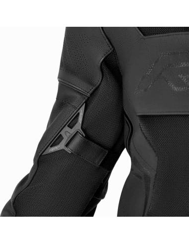 Chaqueta Cuero RST S1 Mesh D30 Negro