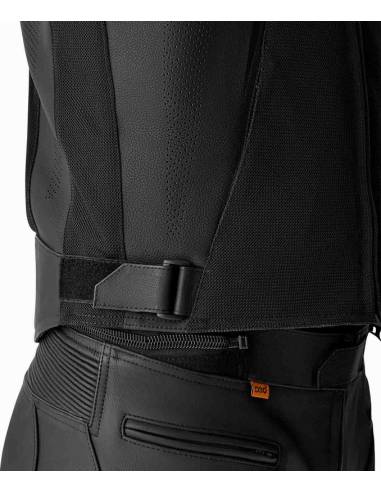 Chaqueta Cuero RST S1 Mesh D30 Negro