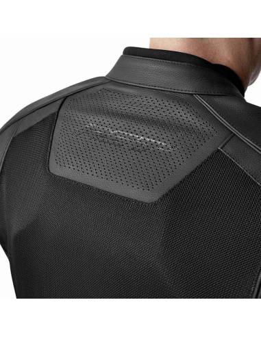 Chaqueta Cuero RST S1 Mesh D30 Negro