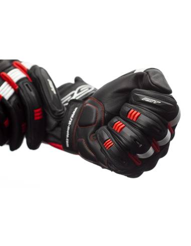 Guantes RST Pilot Negro/Rojo/Blanco
