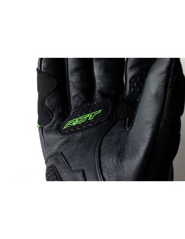 Guantes RST S1 Mesh CE Negro/Verde Fluo