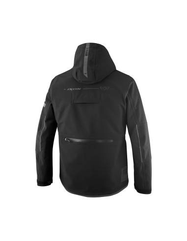 Chaqueta IXON Square Negro/Rojo Fluo