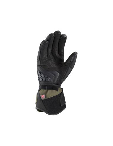 Guantes IXON MS Drakkar Negro/Gris/Rojo