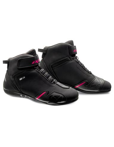Botas IXON Gambler Mujer Negro/Fucsia