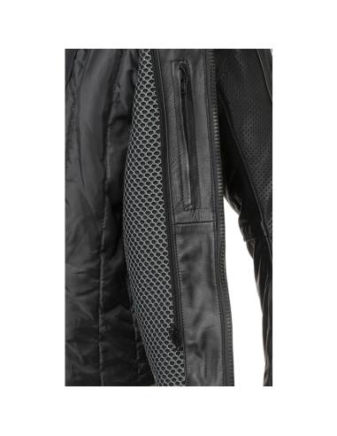 Chaqueta Cuero RAINERS Jaguar Negro