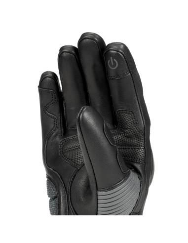 Guantes Cuero RAINERS Sandro Negro