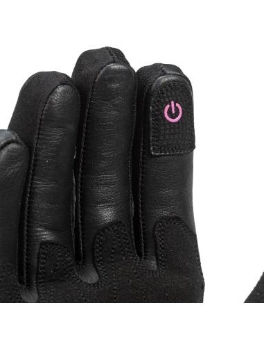 Guantes RAINERS Creta Negro/Rosa